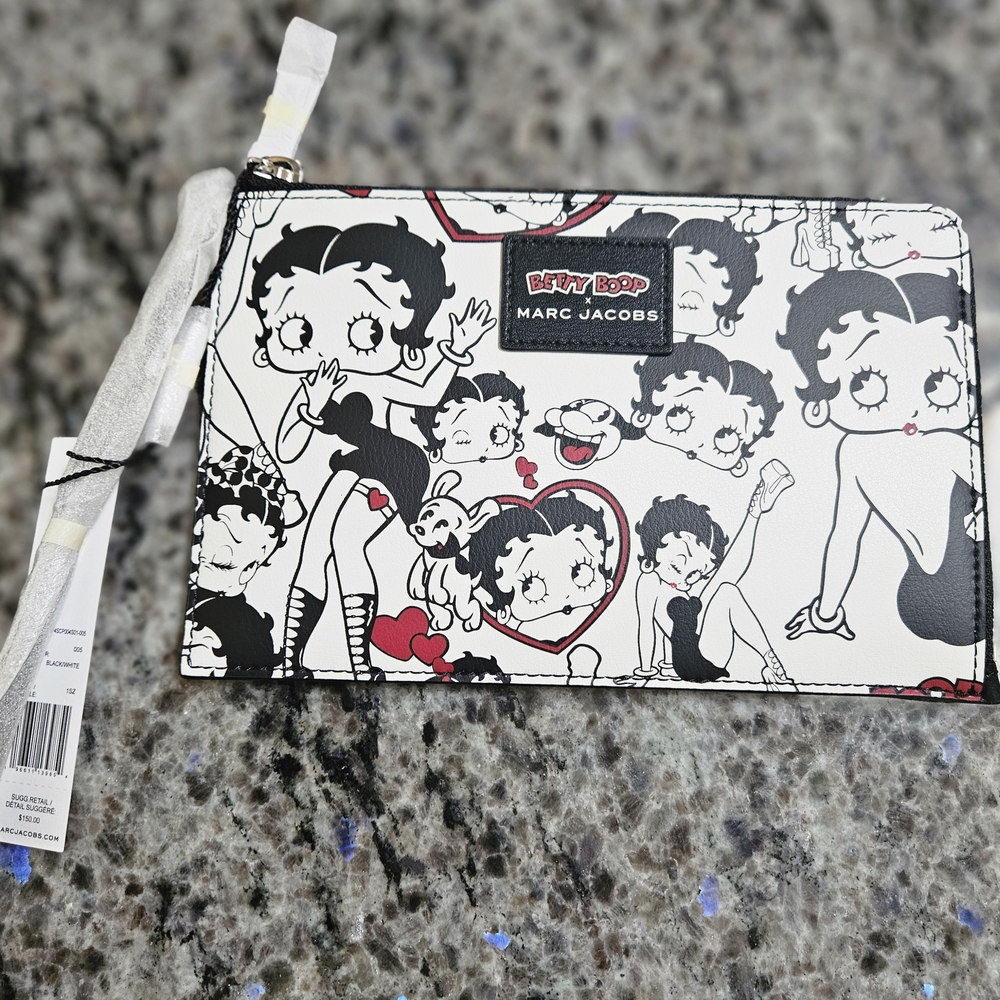Marc Jacobs Betty Boop Limited Edition Wristlet - NWT